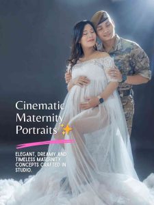 Elegant, dreamy and timeless maternity concepts crafted in studio.
