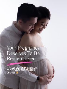 Elegant maternity portraits to celebrate this beautiful chapter ✨