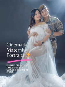 Elegant, dreamy and timeless maternity concepts crafted in studio.