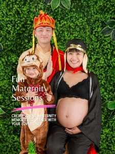 Create joyful maternity memories together with your loved ones.