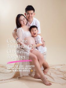 Cherish the love, laughter and anticipation before your newborn arrives ✨